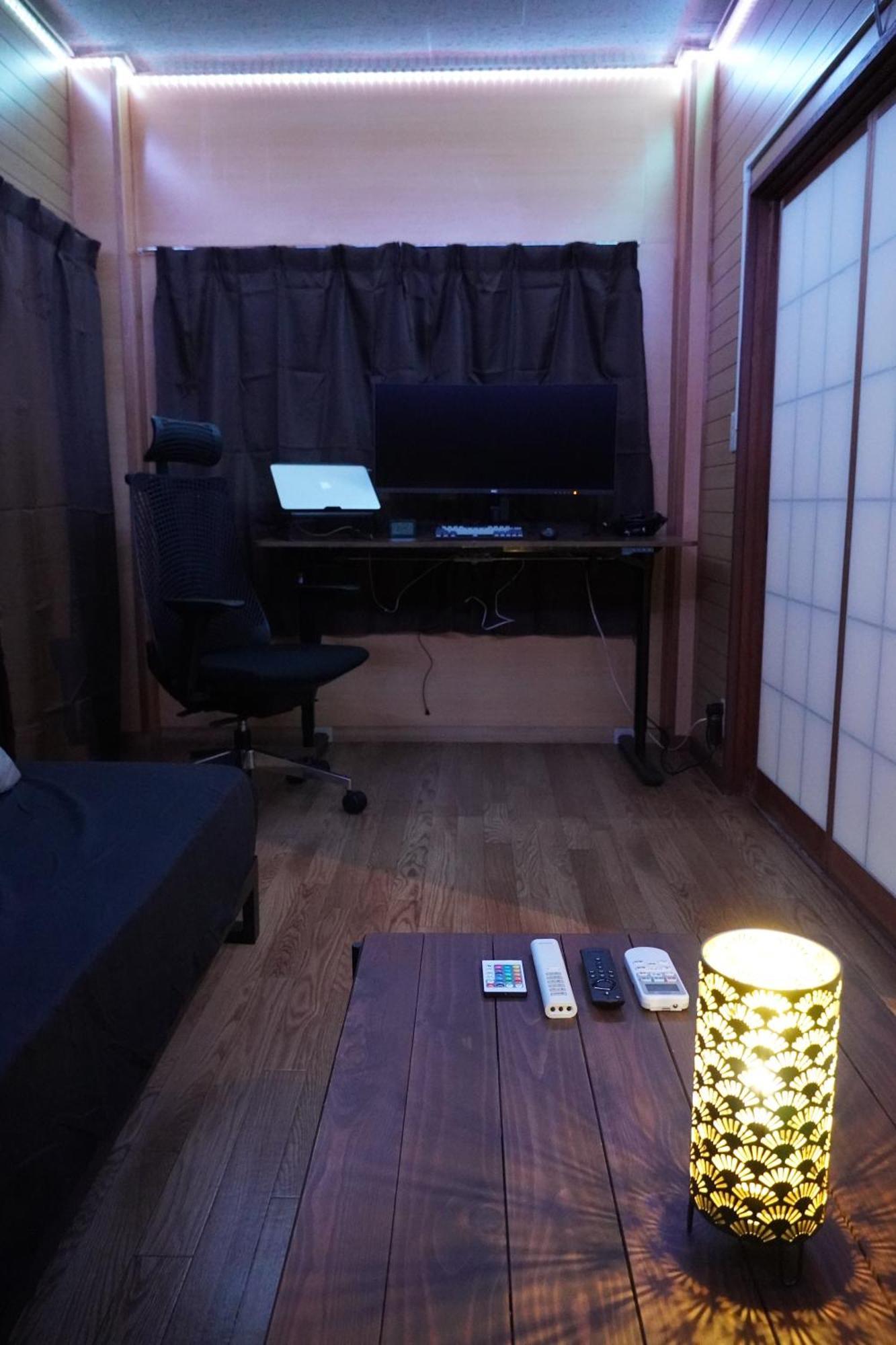 Apartamento 駅から徒歩4分/ビル3階全体/広い部屋/広い屋上/和室/レインボーブリッジ/お台場