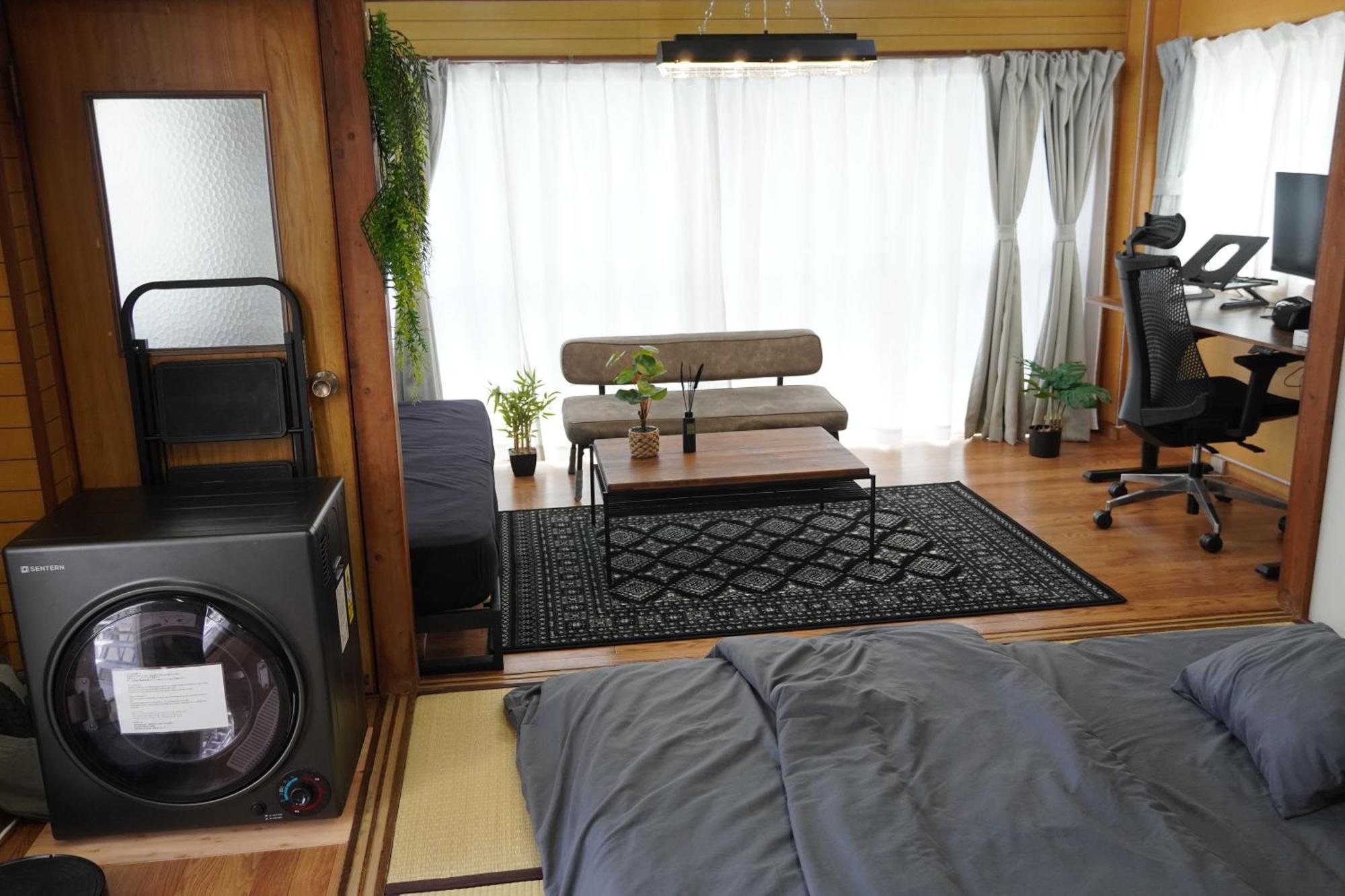 駅から徒歩4分/ビル3階全体/広い部屋/広い屋上/和室/レインボーブリッジ/お台場 Apartamento *